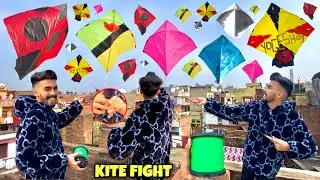 Kite Flying 2024 🤩 Kite Fight 🔥 Kite Vlog 😍 Patang 🪁 Kite