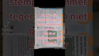 STEMPAS FRAUDE #stemzeweg #verkiezingen2023