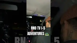 RNO TV GOES ON AN I-5 ADVENTURE AND THIS HAPPENS 😳😨 #rnotv #freeway #shorts #vlog #vlogs #content
