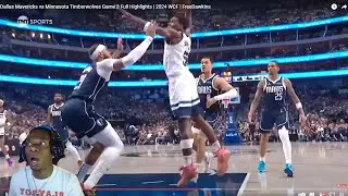 gg's.. Reacting to Dallas Mavericks vs Minnesota Timberwolves Game 3 Full Highlights | 2024 WCF