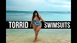 PLUS SIZE FASHION TORRID SWIMSUITS TRY ON HAUL | Plus Swimwear you HAVE to see! | Sometimes Glam