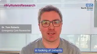 My Role in Research: Dr. Tom Roberts – Emergency Care Researcher