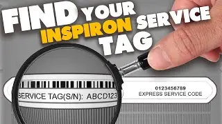 How To Find Your Dell Inspiron Laptop Service Tag