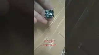 Color Flash sensor #eceengineering #electronic #eceprojects #electricalengineering #led #engineering