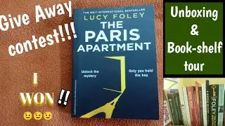 The Paris Apartment book | Unboxing | Bookshelf Tour | Give away win | Lucy Foley | Today's Encyclo