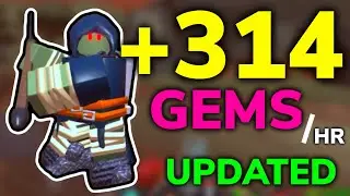 UPDATED FASTEST SOLO GEM STRATEGY - Tower Defense Simulator (ROBLOX)