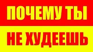 ПОЧЕМУ ТЫ НЕ ХУДЕЕШЬ - КАК ПОХУДЕТЬ - КАК СБРОСИТЬ ЛИШНИЙ ВЕС