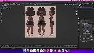 🌸 Speedy Blender Tips: Set Up 2D Character Refs with Ease! | BLENDER 3D #blender