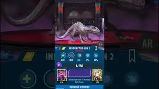 INDORAPTOR GEN 2 LEVEL UPED TO 19