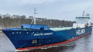Ships in Kiel Canal 🇩🇪 | December 2024 - January 2025