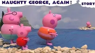 Fun Peppa Pig Story with Naughty George