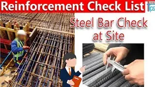 Reinforcement Check List | Steel Bar Check List | Inspection CheckList