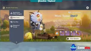 Mimi Tomo Part 7【Genshin Impact Event】Sanchezkids Gameplay
