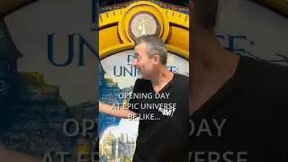 Epic Universe Opening Day #epicuniverse #universalorlando #universalstudios #fyp #shorts