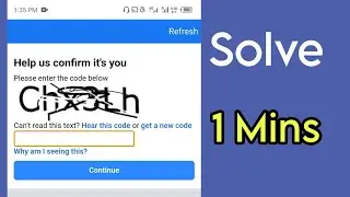 how to solve facebook Help us confirm it's you problem | Help us confirm it's you facebook