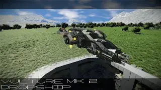 Space Engineers, Vulture Dropship Mk2 Showcase