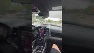 RAM TRX LAUNCH CONTROL!! | PASSENGER ALMOST LOSES PHONE!! | #shorts #race