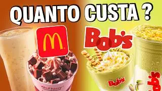 LANÇAMENTOS McDonald's e Bob's: Qual o Melhor Milk-Shake e Sorvete?