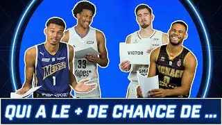 🤣 QUI A LE + DE CHANCE DE ? (Avec V.Wembanyama, A.Toupane, N.De Colo et E.Okobo) | LNB Officiel