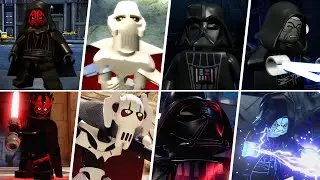 All Boss Intros in LEGO Star Wars The Skywalker Saga vs Complete Saga