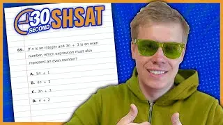 SHSAT 2024 | Test A | Problem 69 - IN 30 SECONDS OR LESS