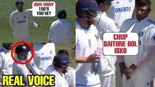 Full Fight between Shubman Gill, Jonny Bairstow and Sarfaraz Khan caught on STUMP MIC | INDvsENG