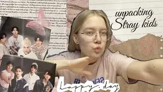распаковка stray kids | maxident heart ver. + карты