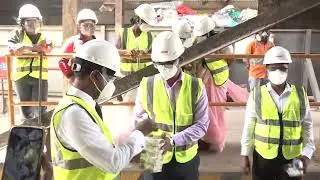 Sri Lanka Destroys Illicit Drug Tablets Puttalam Cement Factory නීතිවිරෝධී මත්ද්‍රව්‍ය  විනාශ කෙරේ