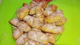 ПЕСОЧНЫЕ РОГАЛИКИ 🥐