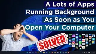 How to stop programs running in the background windows 11 Bangla
