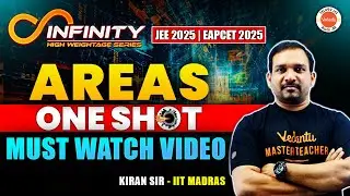 Areas | One Shot | JEE Maths | Class 12 Maths | AP & TS inter | JEE EAPCET 2025 | Kiran Sir