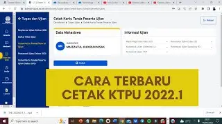 Cara Cetak KTPU 2022.1 Universitas Terbuka - Terbaru