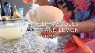 Healthy Pasta With Onion Sauce | Raw Vegan |