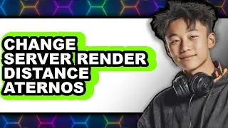 How to Change Server Render Distance Aternos (updated)