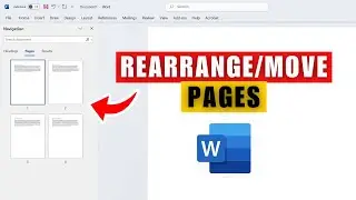 How To Rearrange Pages In Word 2026 - How To Move Pages In Word 2026