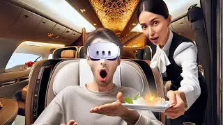 I Used The Meta Quest 3 in Emirates First Class Here's What Happened