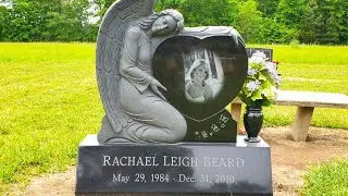 Faces in death-- Hope memorial park cemetery-- Hope,Arkansas