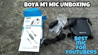 Boya M1 Unboxing and audio test in Hindi