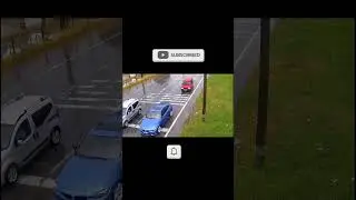 Işıklarda Trafik Kazası ‼️ Arkadan Gelen Araç Duramadı ⁉️
