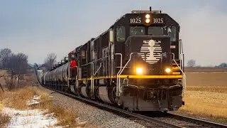 Illinois Central Deathstar's lead M338 on the Iowa Division