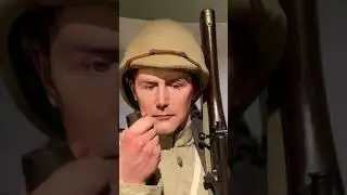 British Army Soldier - Military Soldier *STATUE* DUMMY From Wardown Park Museum