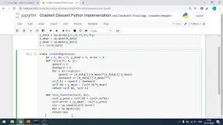 Gradient Descent Python Implementation from Scratch | Getting Started with Machine Learning