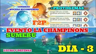 LA CHAMPIÑONS - OTROS 2 NUEVOS HONGOS PARA LUCHA Y DEFENSA, MAS PROTOGEMAS.