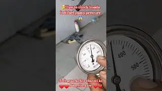 how to check honda bs6 fuel pump pressure #youtube #youtubeshorts #fuelpump