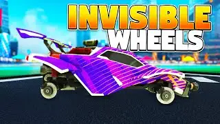 INVISIBLE WHEELS On Rocket League Are Amazing!