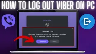 How to Logout Viber on PC/LAPTOP (2024)