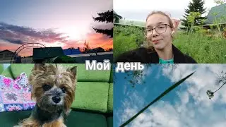 Мой летний день на даче/my summer day/vlog