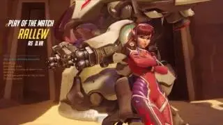 Overwatch | D.Va 5 Kill Ultimate | Quintuple Kill