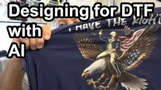 Using AI to Create DTF Transfer Designs