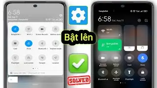 Cài đặt Trung tâm điều khiển Redmi 13c | Thay đổi Trung tâm điều khiển trên Redmi Series Mobile |